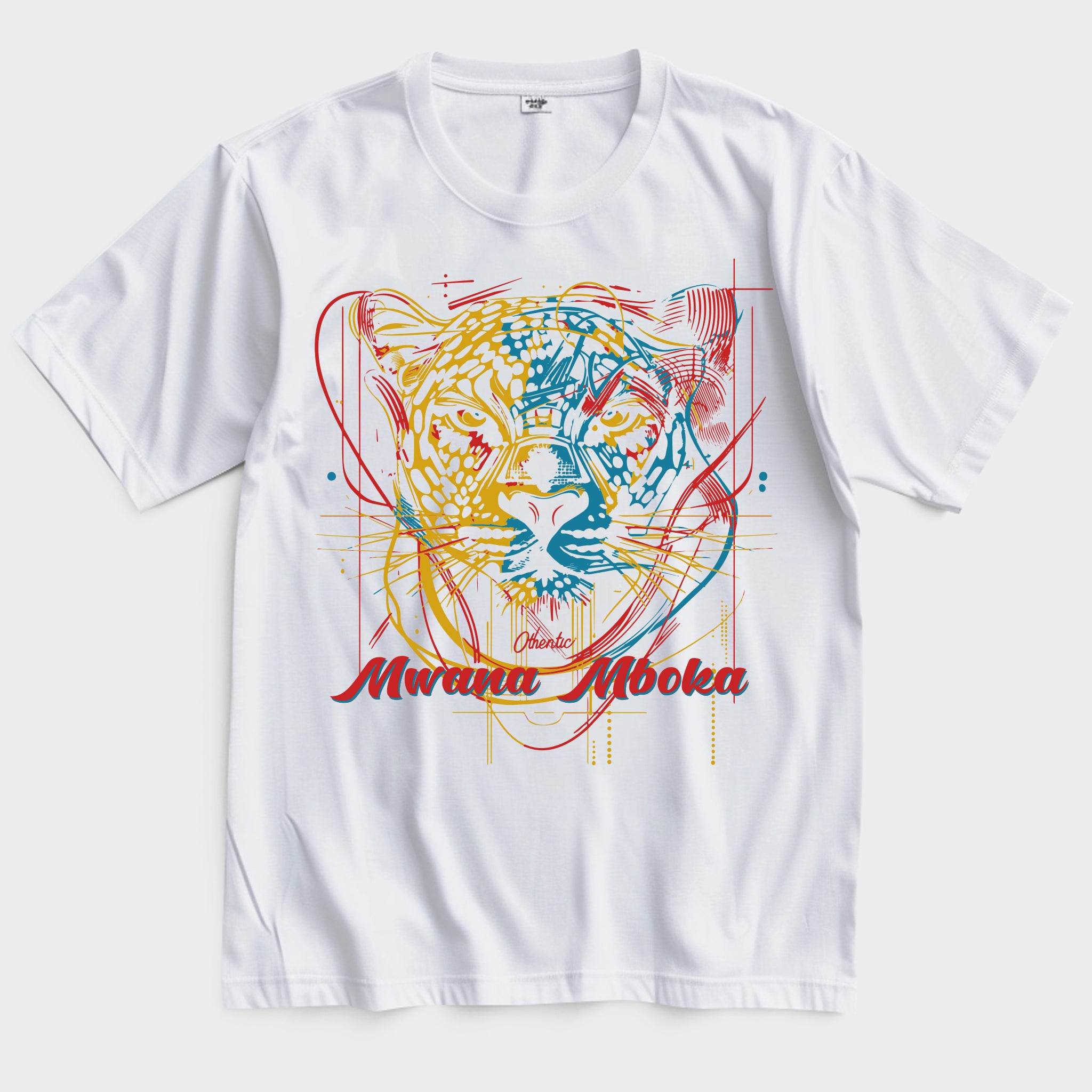 Mwana Mboka Printed White T-shirt