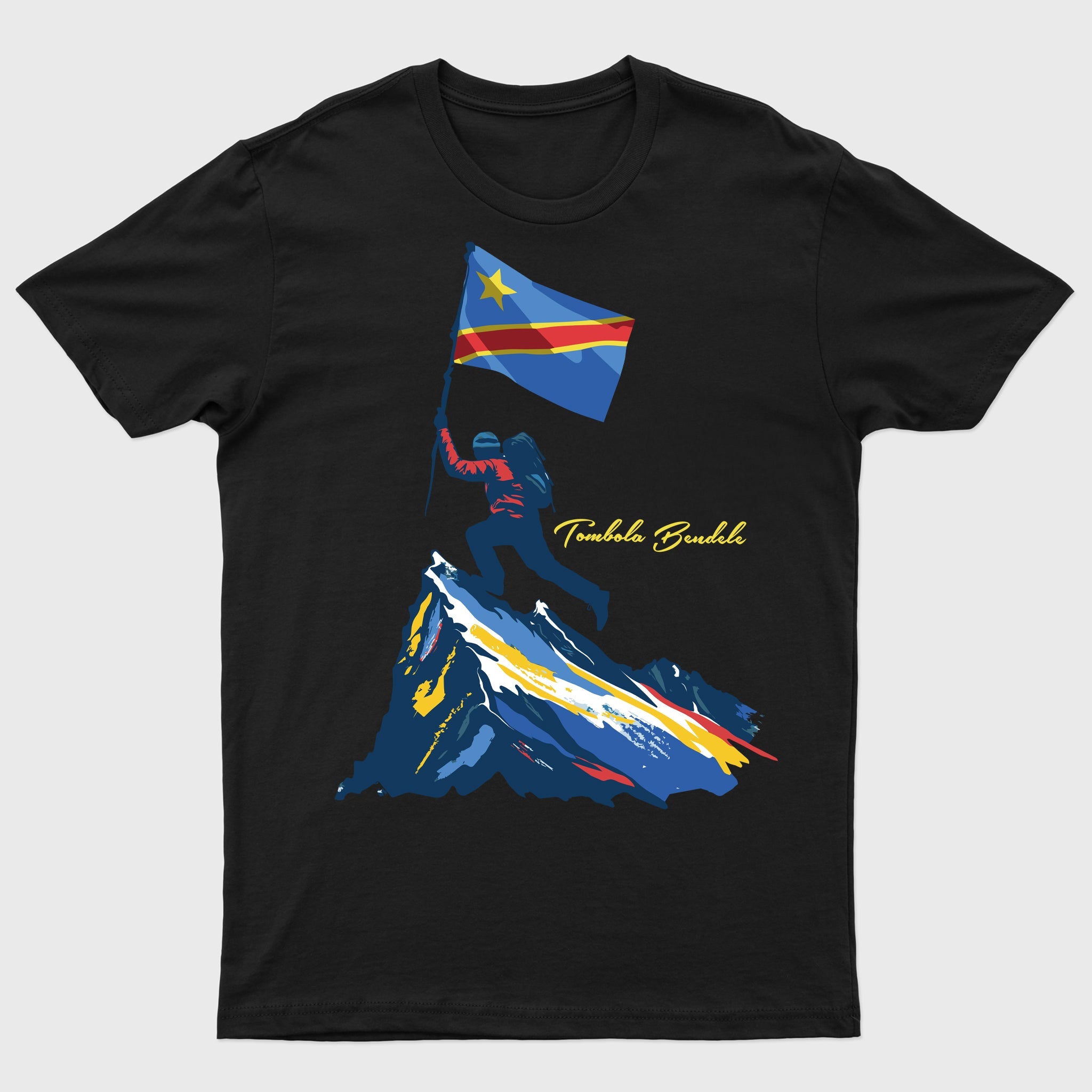 Tombola Bendele Printed White T-shirt