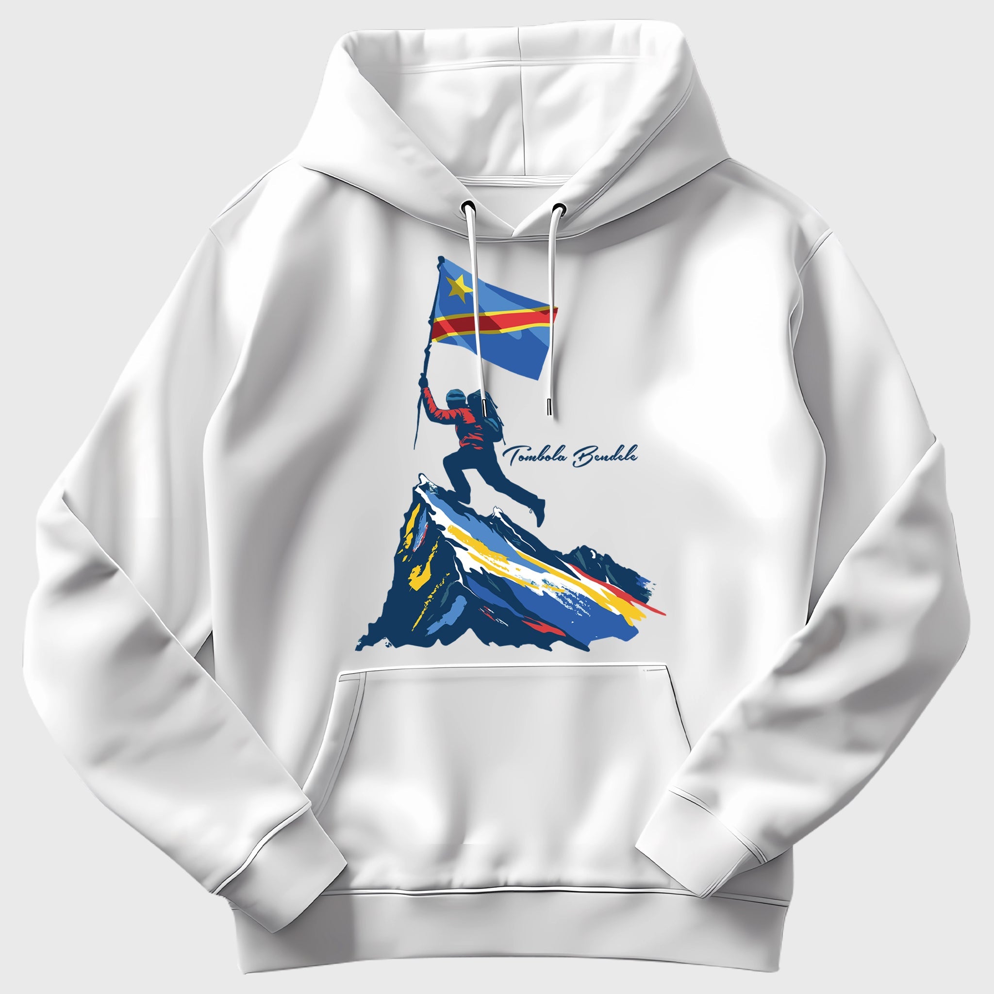 Congo Bendele Hoodie Black